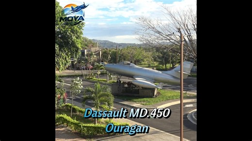 Take a Look at the Dassault MD. 450 Ouragan, the first French Fighter Jet #aviation #military
