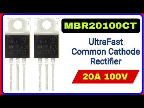 MBR20100CT SHOTTKY DIODE TESTING WITH MULTIMETER || HOW TO CHECK MBR20100 COMMON CATHODE RECTIFIER 💯