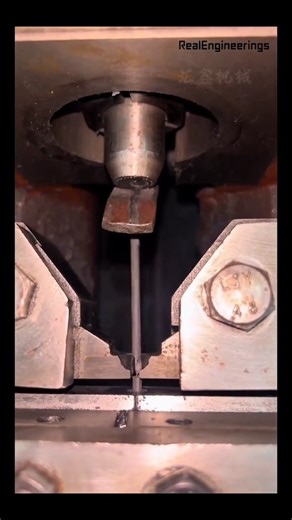 Real Engineerings | Engineering & Technology & Gadgets & DIY on Instagram: "Nail Making: The Art of Cold Heading! 🔨⚙️ ​Ever wonder how millions of nails are produced with such identical precision? This mesmerizing footage captures the heartbeat of a cold heading machine, turning simple wire into the fasteners that hold our world together. ​Shaping Metal Without Heat ​Unlike the previous video where metal was heated, this process is done at room temperature, relying on sheer mechanical force: ​T