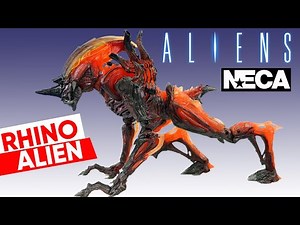 RHINO ALIEN (Kenner Tribute) - NECA Aliens Action Figure Review