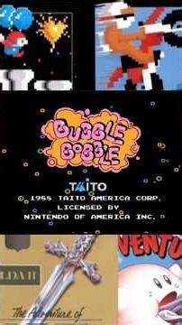 Bubble Bobble - Nintendo NES - Preview Video