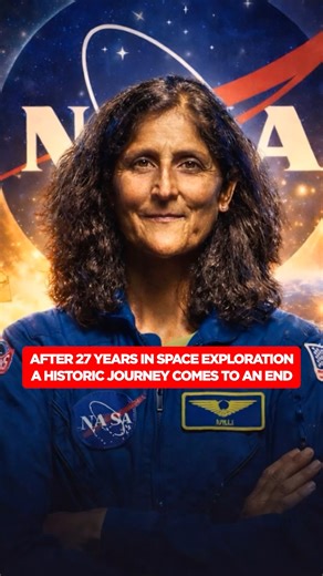 Science First on Instagram: "NASA legend Sunita Williams has officially retired after 27 years of breaking records. From surviving 9 months on the ISS to leading the Boeing Starliner mission, "Suni" has inspired an entire generation of future scientists and explorers. 👩‍🚀✨ A true icon for every student dreaming of the cosmos. Thank you for your service, Suni! 🫡🛰️ . . . [sunita williams, nasa, astronaut, sunita williams retirement, isro, space news 2026, international space station, starliner