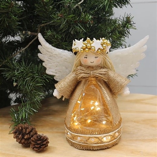 728K views · 15K reactions | How to make Christmas angel from plastic bottle | GH Media | Facebook
