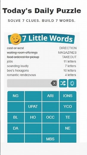 7 Little Words - The movie