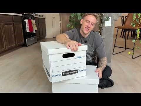 Bankers Box 30 Pack STOR FILE Basic Duty File Storage Boxes, Standard Assembly Review