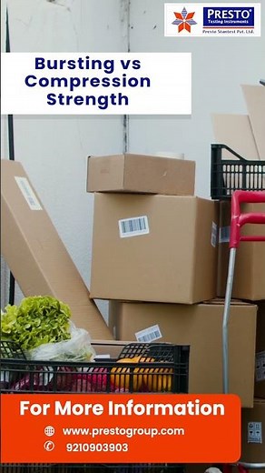 Bursting vs Compression Strength | What’s the Difference? Packing Tests #materialtesting