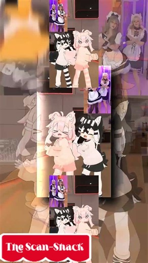 (YTPMV) 한명만 성격이 다른 춤을 참을수 없어! #shorts #vtuber Scan
