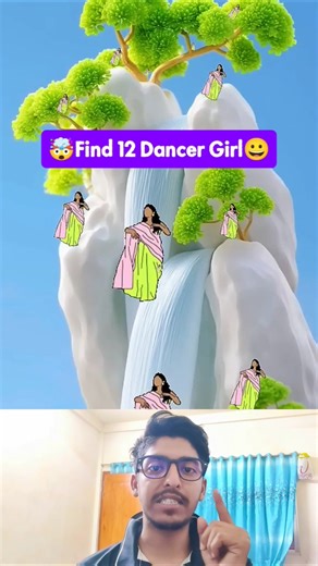 99% Failed 🤯 Find 12 Girls in 5 Seconds ⏳ Only 1% Can Win 👀 #shorts #viral #challenge #funny