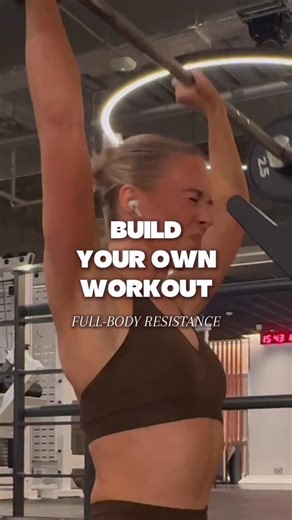 Vikki | ONLINE FITNESS COACH on Instagram: "EDIT YOUR SESSIONS: Choose one exercise from each movement pattern: HINGE: (choose one) 🎥Barbell hip thrust Deadlift Smith good morning PUSH: (choose one) 🎥Barbell military press Dumbbell chest press Machine shoulder press SQUAT: (choose one) 🎥Barbell back squat DB sumo squat DB split squat PULL: (choose one) 🎥Lat pull down BB Bent over row Pull up (Or me? 😏💋) FINISHER: (choose one) Hyperextension DB hammer curls Cable kickbacks Aim for about 8-1