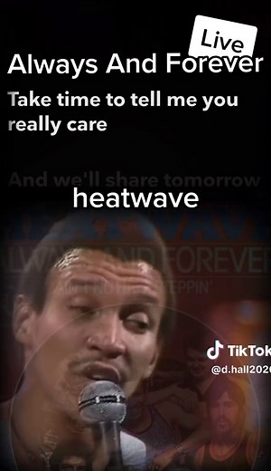 1976 Heatwave Music: Always and Forever Lyrics Live Performance