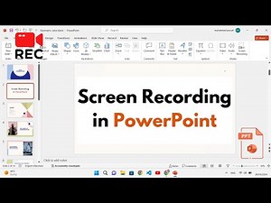 How to Record Screen using Microsoft PowerPoint?