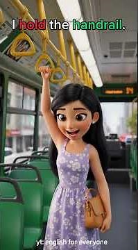 Steps on the Bus – Slow English Speaking Practice | Daily Routine A1–A2