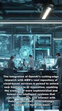 AWS and OpenAI announce multi-year strategic partnership - About Amazon #Shorts