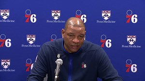 PHI 141, IND 121: 76ers coach Doc Rivers' Post-Game Media Availability