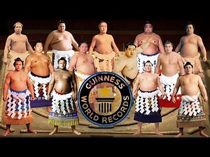 Records of great Yokozuna and strength