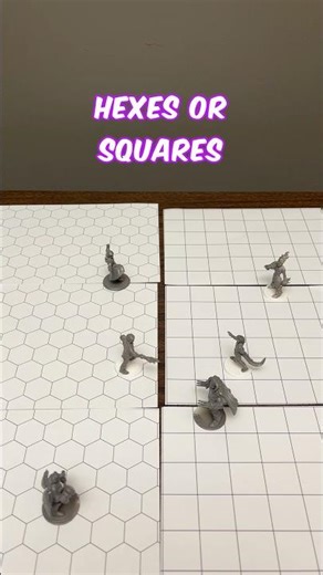 Hex vs Square Grids: Which is Better for a Miniatures Game - Astrum Conflict #devlog #tabletopgaming