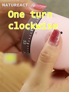 Kitchen Timer Manual Craft Mechanical Wind Up 60 Minutes Timer 360 Degree Rotating Cat&Dog&Fox&Pig Time Timer for Cooking (Cat)