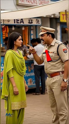 IPS को लड़की समझना Inspector को महंगा पड़ गया। #ips #police IPS ki Kahani #shorts