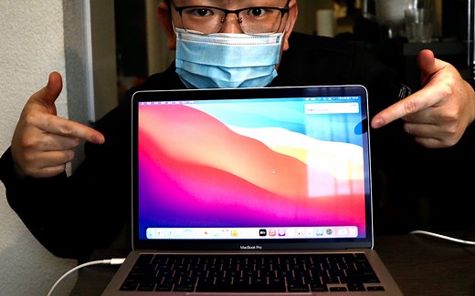 M1芯片MacBook pro开箱，尝试安装tensorflow numpy，支持老款拓展坞，剪视频流畅但导出很慢，而且final cut pro会卡死或者闪退