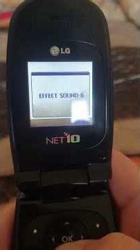 LG 400G - System Effect Sounds in Engineering Mode