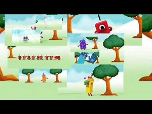 NumberBlocks: Just Add One But Every Part Of 1 To 10 Playing At The Same Time!