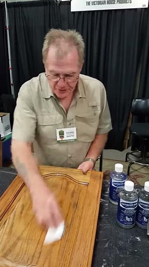 Clean Grease and Buildup off kitchen cabinets and any wood in your home.