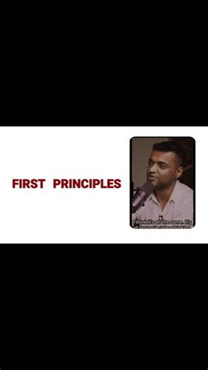 Md Mim Akhtar on Instagram: "First Principle"