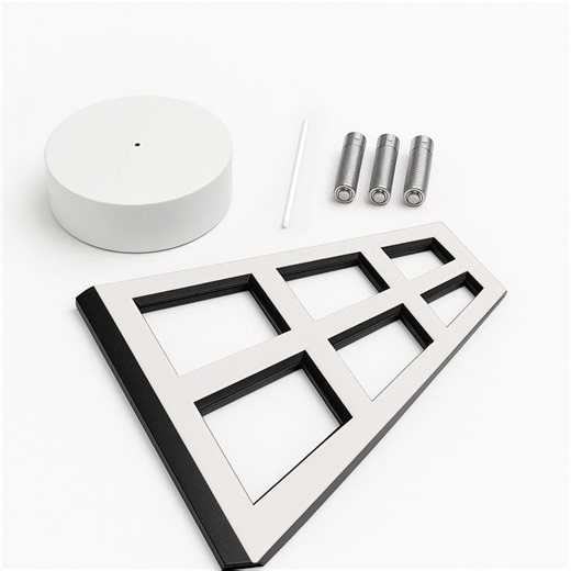 Ames Window Optical Illusion – White Base With Black Window | Modular Desk Science Toy - Etsy