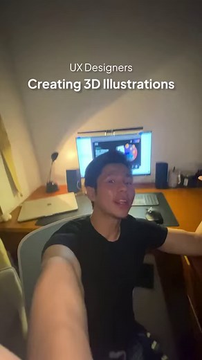70K views · 1.4K reactions | UX Designer Creating 3D illustration by UX Edward | Artistry Media Ui & Ux Tips | Facebook