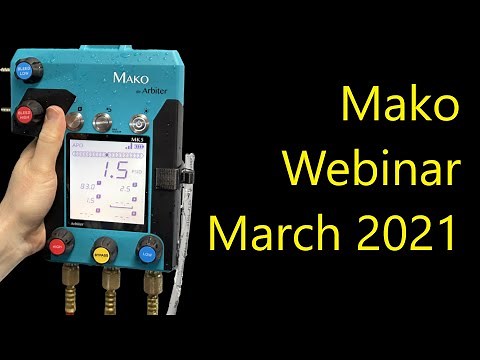 Mako Webinar (Recorded Live March 2021)