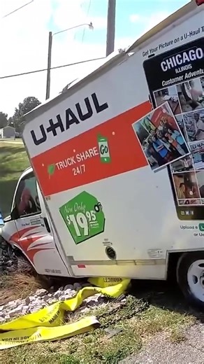 Getting this box van back on its wheels!