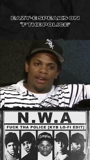 UNSEEN Eazy-E Footage on N.W.A’s “F* the Police”