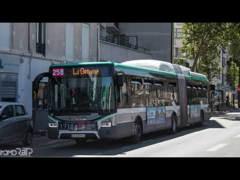 Bus 258 Ratp-Iveco Urbanway 18M Hybride