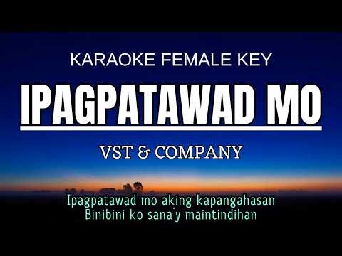 VST & Company - Ipagpatawad Mo (Karaoke Female Key +2 F#)