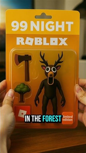 Limited edition Roblox figurine “99 Nights in the Forest”