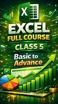 Ms Excel in Telugu Class 5 || Learn Excel Basics || Microsoft Excel Tutorials #viral #shorts