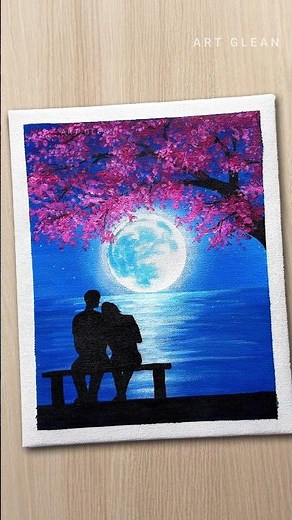 Easy Painting for Couples #shorts #shortsfeed