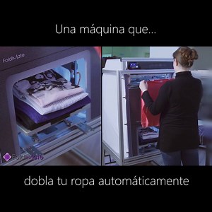 28K views · 454 reactions | Un prototipo de máquina que dobla tu ropa. Llegaría en el 2019 ¿Te comprarías una? | TEC | Facebook