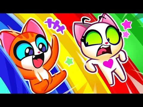 My Pretty Color | Color Song Nursery Rhymes | More Kids Songs and Stories | Purr-Purr Stories