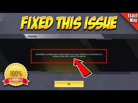 Download Configuration Failed Error in Cod Mobile (100% WORKING)