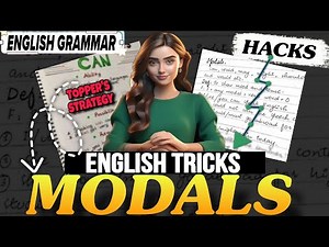 MODALS Short Tricks 🔥 | Simple Explanation ✅ | Full Concept 😎 | Modals Class 8/9/10/11 | One Shot