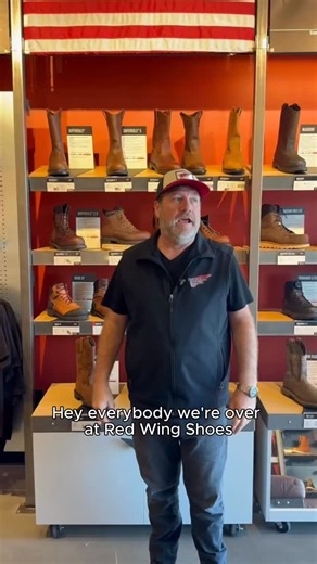 🇺🇸 Built in America. Built to work. Built to last. Red Wing Shoes are American-made boots trusted by hard working folks right here in Lake Charles. When your job demands durability, comfort, and pride in craftsmanship — Red Wing delivers. 👢💪 #RedWingShoes #AmericanMade #WorkBoots #LakeCharles #BuiltToLast WorkStrong | Red Wing Shoes