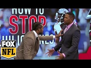 Josh Norman demonstrates how to stop Julio Jones | FOX NFL SUNDAY