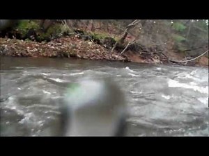Kayaking Wiconisco Creek Class 2 Rapids