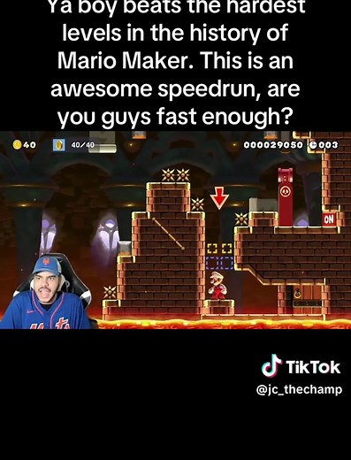 Mario Maker 2 Hardest Speedrun Level Beat