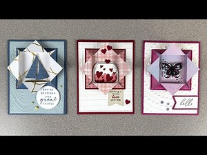 Origami Window Frame Card - Mystery Stamping Revealed - 7-2-25