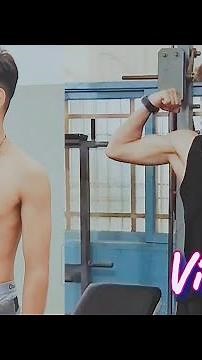Cool boy handsome poses in gym beautiful 😘💫💫🔥🔥🔥🔥