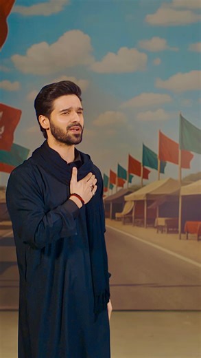 Ali Shanawar on Instagram‎: "Gham bhool gaye hum apna, Gham YAAD Tumhara hai HUSSAIN ع ❤️ Har Dam Nara 🙏🏻"‎