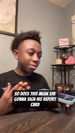 Ronnasia Ferrell on Instagram: "Pranking my sister to see if she would sign her nephew report card with bad grades without me knowing…. #fypシ #auntlove #badgradeprank #pranking"