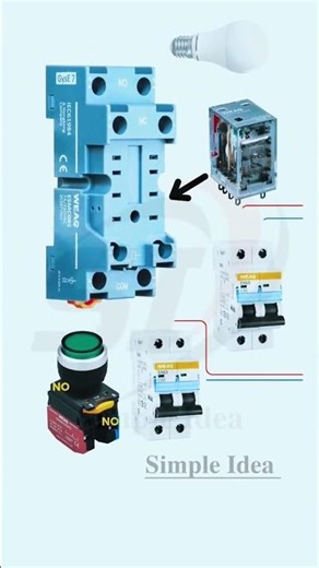 Electromechanical Relay Tutorial: Controlling a Load with aSwitch and Protection. #electromechnical